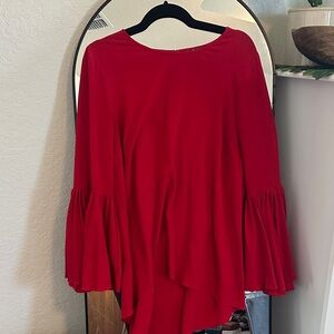 Vince Camuto Elegant Red Women's Top